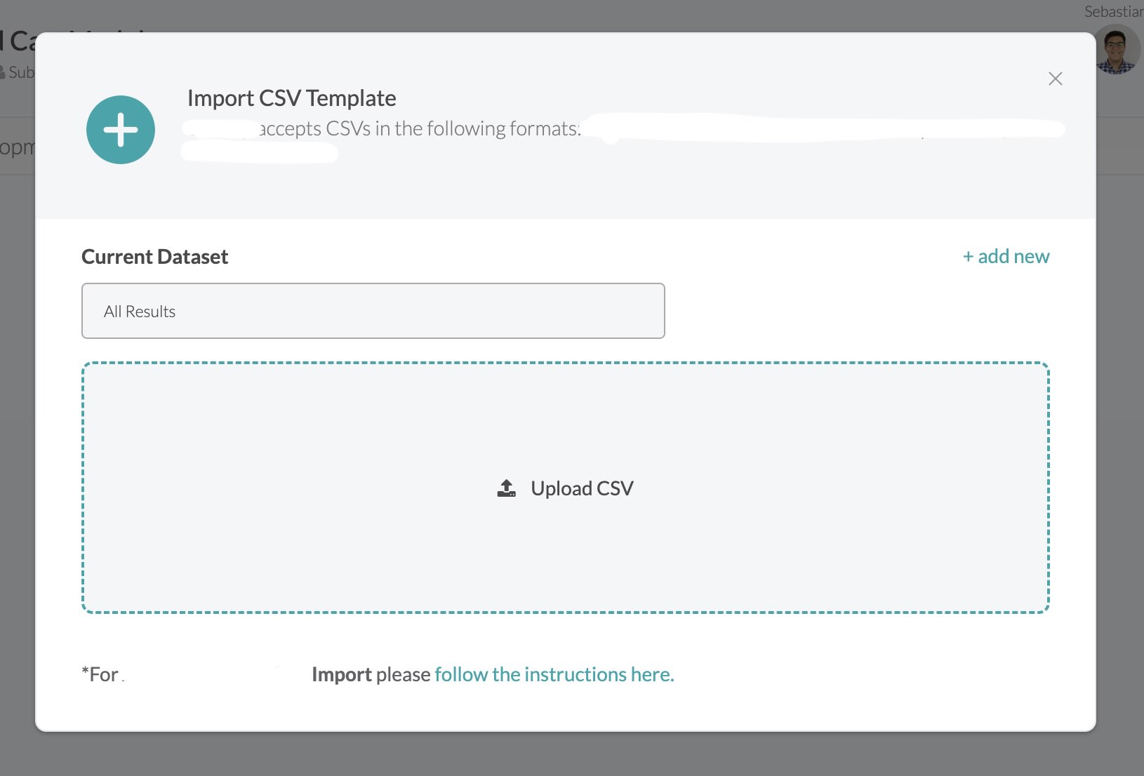 CSV importer flow diagram showing data validation and upload process